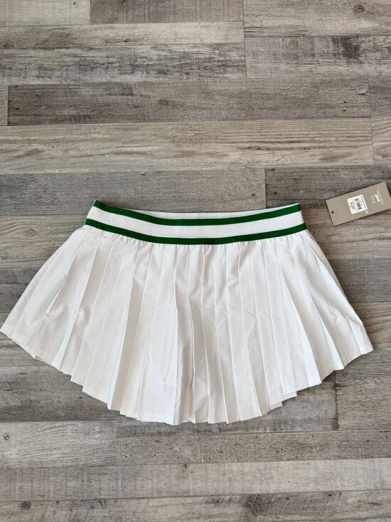 Avia Dresses & Skirts - Avia NWT white pleated tennis skort green trim athletic size large B14